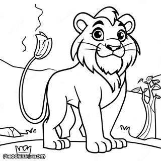 Lion King 2 Coloring Page 36952-29714