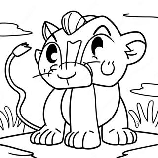 Lion King 2 Coloring Page 36952-29715