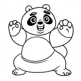 Kung Fu Panda 3 Coloring Page 36962-29726