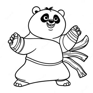 Kung Fu Panda 3 Coloring Page 36962-29727