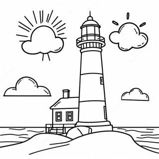 Lighthouse For Adults Coloring Pages