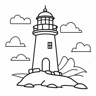 Lighthouse For Adults Coloring Pages