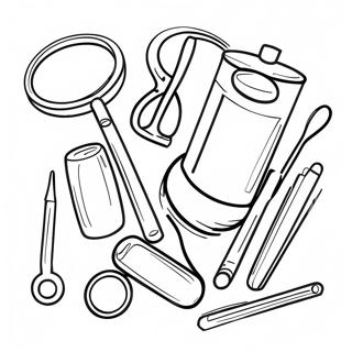 Doctor Tools Coloring Page 36982-29743