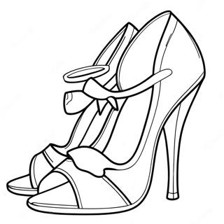 Heels Coloring Pages