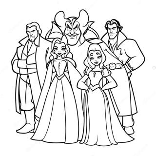 Disney Villains Coloring Page 3701-3047