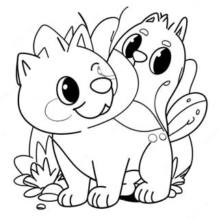 Adventurous Super Pets Coloring Page 37023-29772