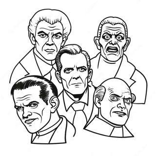 Universal Monsters Coloring Page 37032-29778