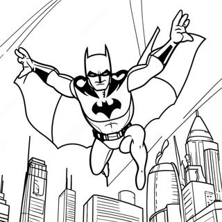 Futuristic Batman Beyond Coloring Page 37083-29822