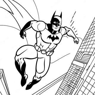 Futuristic Batman Beyond Coloring Page 37083-29824