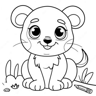 Cute Animal My First Coloring Pages 37123-29853