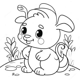 Cute Animal My First Coloring Pages 37123-29854