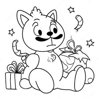 Garfield Christmas Coloring Pages