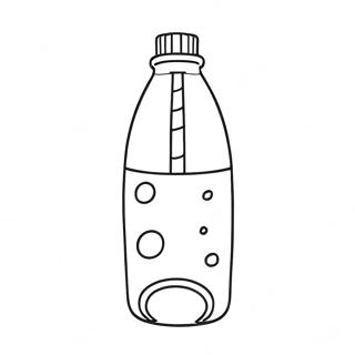 Water Bottle Coloring Page 37162-29883