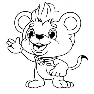 Mascot Coloring Page 37182-29894