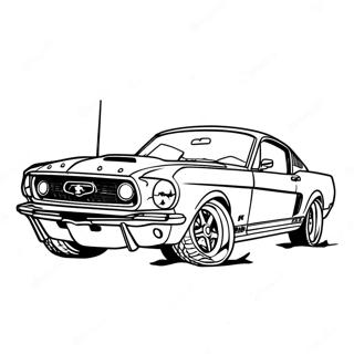 Mustang Gt Coloring Page 3721-3066