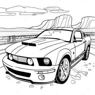 Mustang Gt Coloring Page 3721-3068