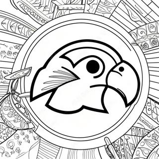 Iowa Hawkeye Coloring Pages