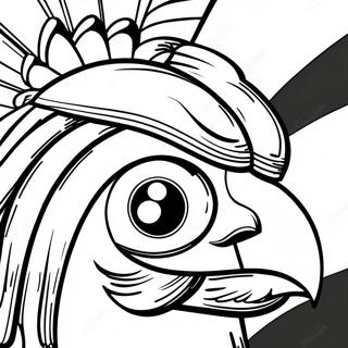 Iowa Hawkeye Logo Coloring Page 37232-29938