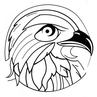 Iowa Hawkeye Logo Coloring Page 37232-29940