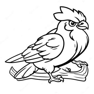 Iowa Hawkeye Mascot Coloring Page 37233-29944