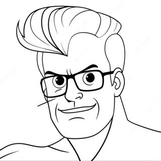 Johnny Bravo Coloring Page 37302-43038