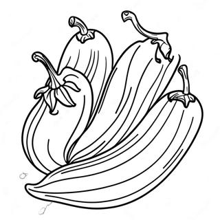 Chili Pepper Coloring Page 37312-29999