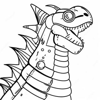 Mechagodzilla Coloring Page 3731-3074