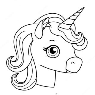 Sparkly Unicorn Lol Coloring Page 37333-30022