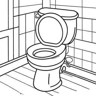 Toilet Bound Coloring Page 37352-30035