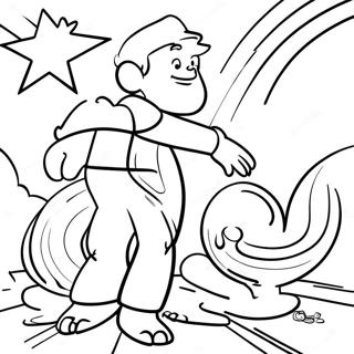 Comic Coloring Pages