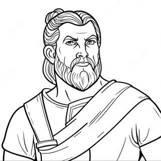 Gideon Coloring Page 37442-30098