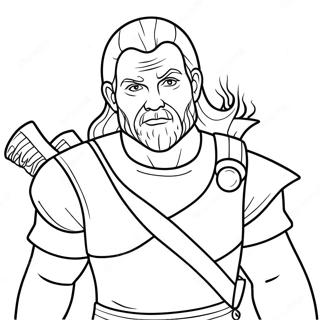 Gideon Coloring Page 37442-30099