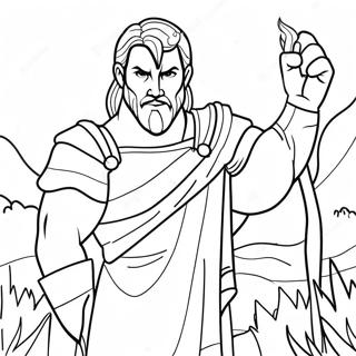 Gideon Coloring Page 37442-30100