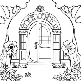 Secret Garden Coloring Pages