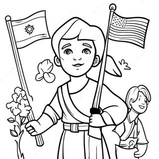 Unity Day Coloring Page 37482-30135