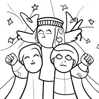 Unity Day Coloring Page 37482-30136