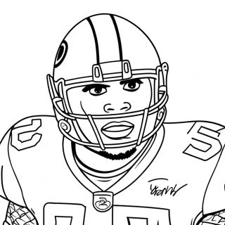 Derrick Henry Coloring Page 37492-30143