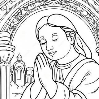 Praying For You Coloring Page 37502-30160