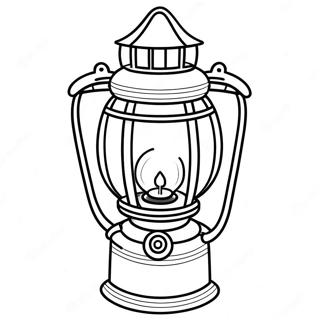 Lantern Coloring Pages