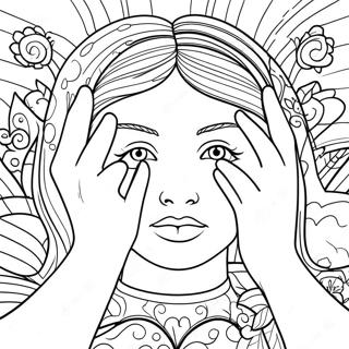 Anxiety Relief Coloring Page 37522-30164