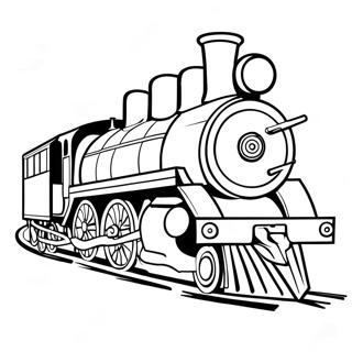 Vintage Locomotive Coloring Page 37543-30185