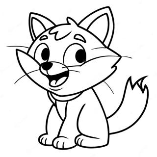 Swiper The Fox Coloring Page 37592-30228