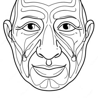 Nose Anatomy Coloring Page 37602-30242