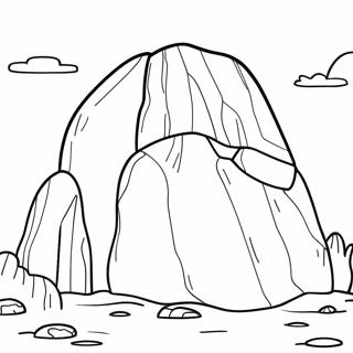 Rock Coloring Pages