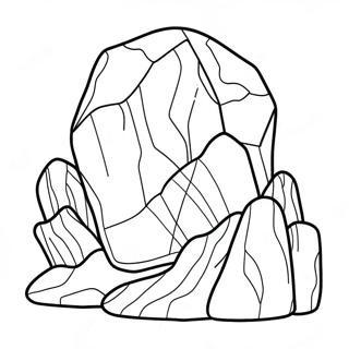 Rock Coloring Page 3761-3099