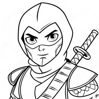 Brawl Stars Leon Coloring Pages