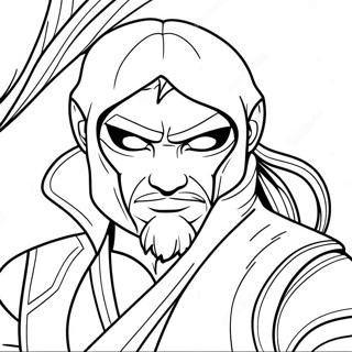 Leon The Stealthy Ninja Coloring Page 37633-30254