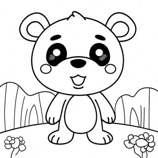 Gloomy Bear Coloring Page 37642-30258