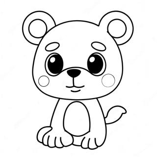 Gloomy Bear Coloring Page 37642-30259