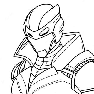 Drift Fortnite Character Coloring Page 37672-30292